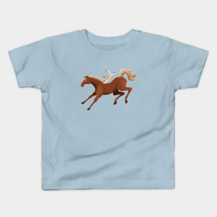 Rodeo - Cat & Horse Kids T-Shirt